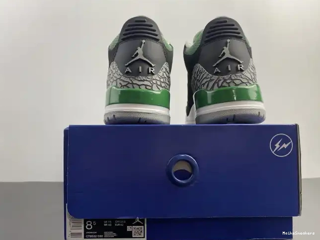 MaikeSneakers 3 CT8532-030 Air Jordan Green Pine 0523